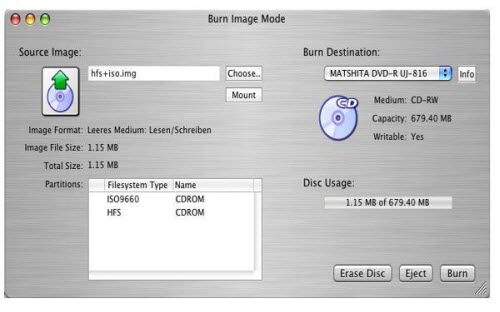 Free Cd Burner Download For Mac Os X